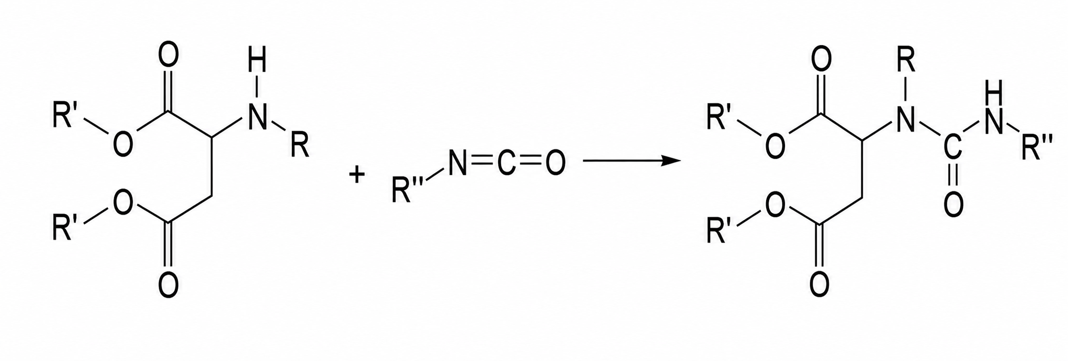 Curing-Reaction-Equation-of-Polyaspartic-Polyurea Chữa-Phản ứng-Phương trình-của-Polyaspartic-Polyurea
