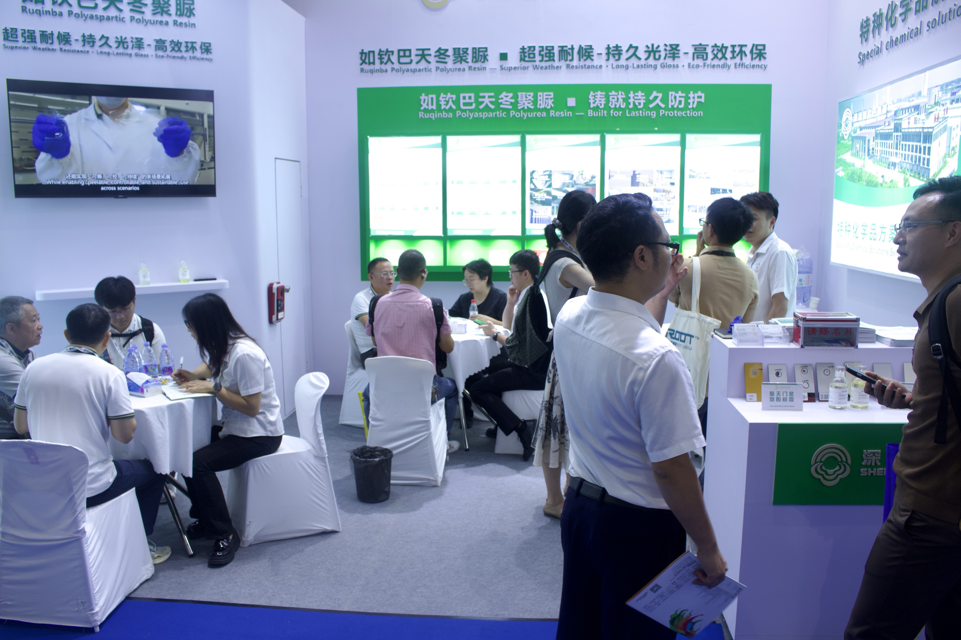 exbition nhựa polyaspartic