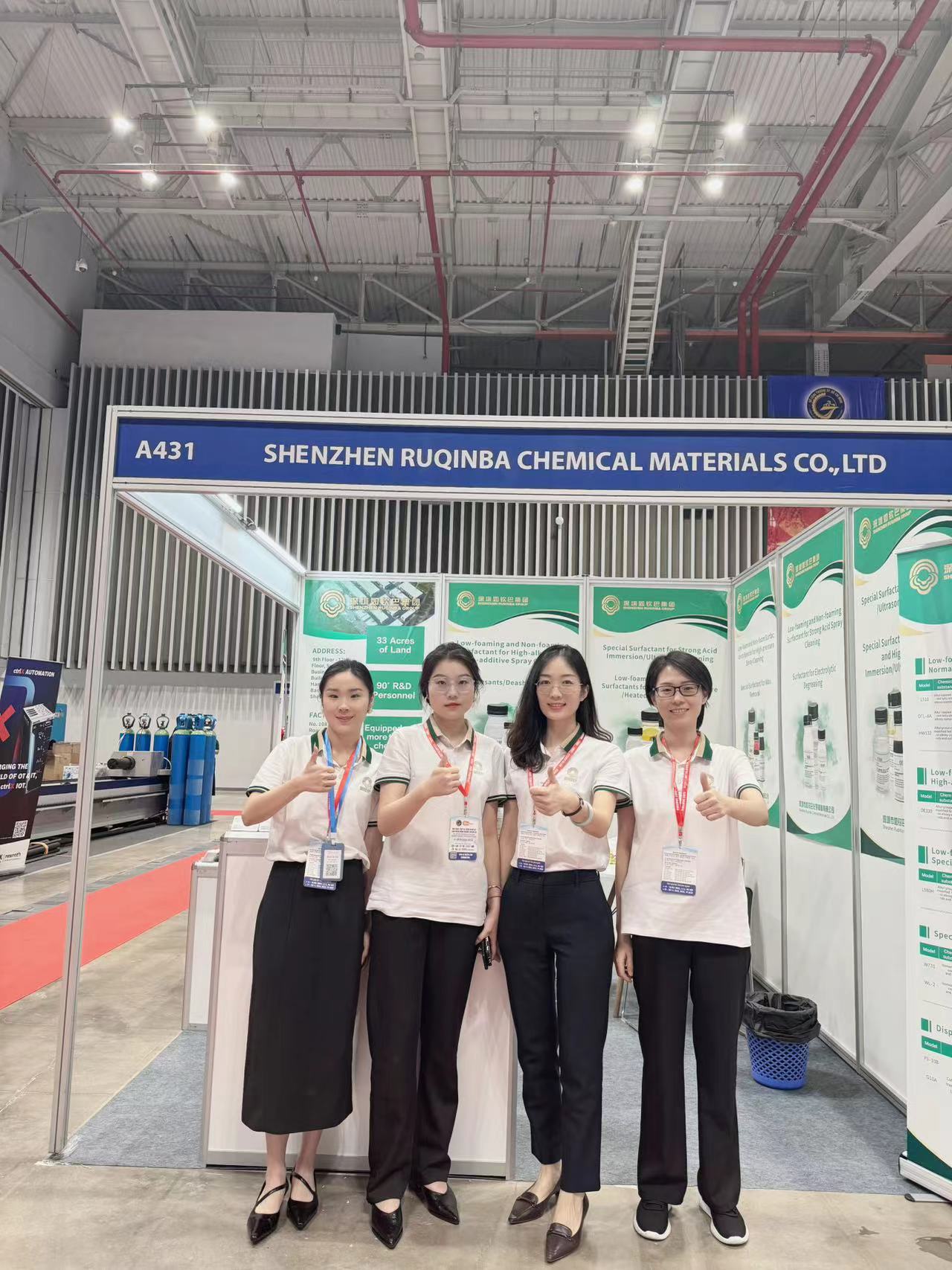 Ruqinba Tỏa Sáng Tại Triển Lãm Xử Lý Bề Mặt Việt Nam